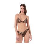 Fabrika Çok Renkli Leopar İpli Klasik Bikini Alt Bony, 42, 5003237568, Çok Renkli, Kadın