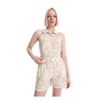 Fabrika Çok Renkli Regular Fit Desenli Tulum, 40, Regular Fit Desenli Tulum, Çok Renkli, Kadın