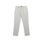 FABRIKA COMFORT Bağlamalı Bel Duble Paça Chino Pantolon, 56, 5003083597, Gri, Erkek