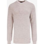 Fabrika Comfort Bisiklet Yaka Regular Fit Düz Bej Erkek Kazak FC4WM-KZK 2599 - XL