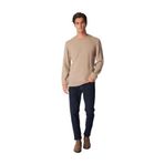 Fabrika Comfort Bisiklet Yaka Regular Fit Petek Desenli Vizon Erkek Kazak FC4WM-KZK 2514, 2XL, 5003154842