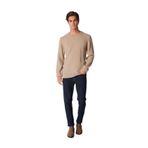 Fabrika Comfort Bisiklet Yaka Regular Fit Petek Desenli Vizon Erkek Kazak FC4WM-KZK 2514, L, 5003154842