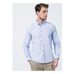 Fabrika Comfort CM Ryan D 901 Düğmeli Regular Fit Armürlü Erkek Gömlek