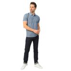 Fabrika Comfort Erkek Kısa Kollu Polo Yaka Lacivert Polo Tişört 3XL