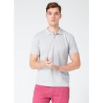 Fabrika Comfort Gri Erkek Cepli Polo T-shirt
