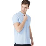 Fabrika Comfort Mavi Erkek Polo T-Shirt 3XL