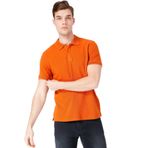 FABRIKA COMFORT Polo Yaka Basic Polo T-Shirt, M, 505697179, Kiremit, Erkek