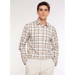 Fabrika Comfort Regular Fit Gömlek Yaka Ekose Kahve Erkek Gömlek FC3WM-GML315