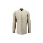 FABRIKA COMFORT Regular Fit Hakim Yaka Düz Açık Kahve Gömlek, XL, FC4SM-GML 0769, Açık Kahve, Erkek