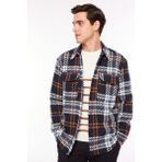 Fabrika Comfort Regular Fit Lacivert Erkek Ekose Ceket FC3WM-CKT311 - 56