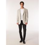 FABRIKA COMFORT Yün Karışımlı Blazer Ceket, 50, 5003156690, Gri Melanj, Erkek