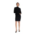 Fabrika Dar Mini Etek, S, 5003273301, Siyah, Kadın
