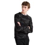 Fabrika Desenli Kazak, XL, 5003273435, Siyah - Antrasit, Erkek