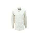 Fabrika Düğmeli Basic Baskılı Gömlek, 2XL, 5003088209, Ekru, Erkek