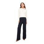 Fabrika Düşük Bel Loose Fit Pantolon, 40, 5003028799, Lacivert, Kadın