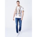 Fabrika Düşük Bel Slim Fit Koyu Mavi Erkek Denim Pantolon 5158 - 28 / 32