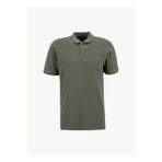 Fabrika Düz Açık Haki Erkek Polo T-Shirt Nobro Cepsız Nb
