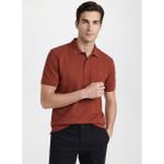 Fabrika Düz Kiremit Erkek Polo T-Shirt Nobro Cepsız Nb - 2XL