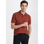 Fabrika Düz Polo T-Shirt Nobro Cepsız, XL, 5003327104, Kiremit, Erkek