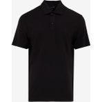 Fabrika Düz Siyah Erkek Polo T-Shirt F5SM-TST 2040