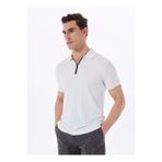 Fabrika Ekru Erkek Basic Polo T-shirt