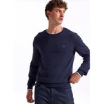 Fabrika Erkek Bisiklet Yaka, Slim Fit, Lacivert Kazak
