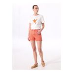 Fabrika F4SL-SHT0481 Turuncu Kadın Basic Şort