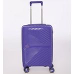 Fabrika FAB-5239 Mor Unisex Çekçekli 35x55x23 cm Kabin Boy Sert Valiz