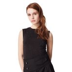 Fabrika Kadın Body Beden, Siyah, M, F4SL-TST0645