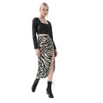 Fabrika Kare Yaka Bluz Beden, Siyah, 36, YMN-15