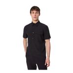 Fabrika Kısa Kollu Basic Gömlek, XL, 5003223494, Siyah, Erkek