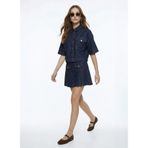 Fabrika Koyu İndigo Denim Ceket, 38, 5003328263, Koyu İndigo, Kadın