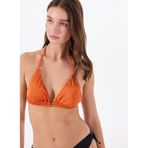 Fabrika Koyu Turuncu Üçgen Bikini Üst, 38, 5003114387, Koyu Turuncu, Kadın