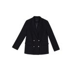 Fabrika Kruvaze Blazer Ceket, 38, 5003156100, Lacivert, Kadın