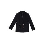Fabrika Kruvaze Blazer Ceket, 42, 5003156100, Lacivert, Kadın