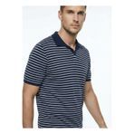 Fabrika Lacivert Erkek Regular Fit Çizgili Polo T-Shirt CM SERGIN N