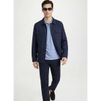 Fabrika Lacivert Erkek Slim Fit Ceket F6SM-CKT 2609 - 50