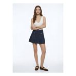 Fabrika Lacivert Kadın Denim Etek F6SL-ETK0253