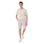Fabrika Lastikli Bel Basic Bermuda Şort, S, 5003224169, Gri, Erkek