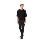 Fabrika Lastikli Bel Duble Paça Antrasit Melanj Chino Pantolon, XL, 5003154803, Antrasit Melanj, Erkek