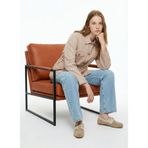 Fabrika Loose Fit Bej Kadın Ceket F6SL-CKT0083