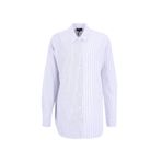 Fabrika Loose Fit Gömlek Yaka Çizgili Beyaz - Siyah Gömlek, 38, 5003273855, Beyaz - Siyah, Kadın