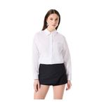Fabrika Loose Fit Taşlı Gömlek, 38, 5003224198, Beyaz, Kadın