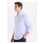 Fabrika Mavi Erkek Alttan Britli Regular Fit Gömlek F6SM-GML 2700