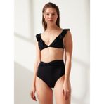 Fabrika Mesty Siyah Kadın Bikini Üst