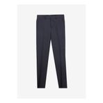 Fabrika Normal Bel Açık Paça Paça Slim Fit Antrasit Melanj Erkek Pantolon CITY- 4