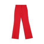 Fabrika Normal Bel Basic Pantolon, 38, 5003156068, Kırmızı, Kadın