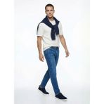 Fabrika Normal Bel Normal Paça Slim Fit Mavi Erkek Denim Pantolon F6SM-PNT 2806 - 32 / 32