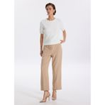 Fabrika Normal Bel Regular Fit Pantolon, 34, 5003273883, Bej, Kadın