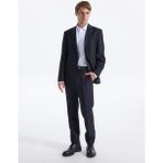 Fabrika Normal Bel Slim Fit Lacivert Erkek Takım Elbise Oxford- P- B- Cıty - 52